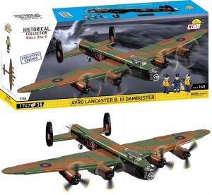 KLOCKI BRYTYJSKI BOMBOWIEC COBI 5758 AVRO LANCASTER BIII DAMBUSTER1747 EXCL