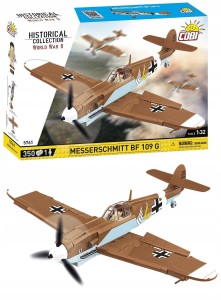 KLOCKI COBI 5761 Samolot Messerschmitt Bf 109 GUSTAV GUSTAW myśliwiec