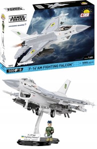 COBI 5893 F-16C FIGHTING FALCON (UA) Samolot Myśliwski oznaczenie Ukraina