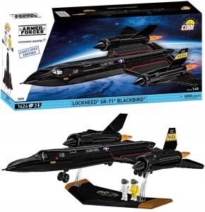 Klocki COBI 5890 Samolot rozpoznawczy Blackbird LOCKHEED SR-71 executive US