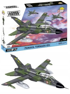 COBI 5894 myśliwiec Panavia Tornado w barwach Włoskich Sił Samolot