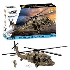 KLOCKI COBI 5906 śmigłowiec Sikorsky UH-60 Black Hawk ARMED FORCES 928 El.