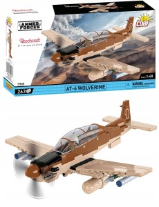 Klocki COBI 5905 AT-6 Wolverine Beechcraft samolot szkolno-treningowy