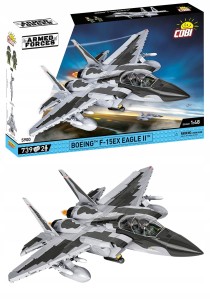 KLOCKI COBI 5900 Samolot BOEINGTM F-15EX EAGLE IITM C ARMED FORCES 739 El.