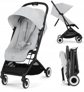 Cybex Orfeo Wózek Spacerowy Rama Black Fog Grey 2025