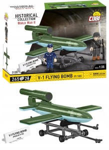 Klocki COBI 3135 V1 Flying Bomb rakieta V1 "Latająca Bomba" 2 figurki