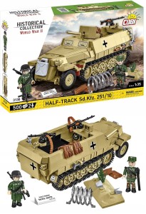 Klocki COBI 3130 transporter opancerzony Half-Track Sd.Kfz. 251/10