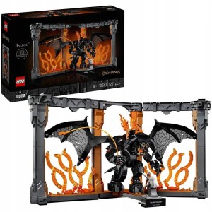 Klocki LEGO ICONS 10367 Władca pierścieni: Book nook z Balrogiem