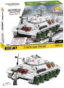 Klocki COBI 2595 Czołg T-34/76 mod. 1941/42