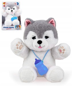 Interaktywny Piesek Husky DUMEL Discovery z czujnikiem na brzuszku