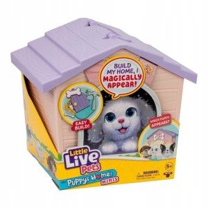 LITTLE LIVE PETS ZESTAW MÓJ SZCZENIAK Z BUDĄ DOMKIEM 66175