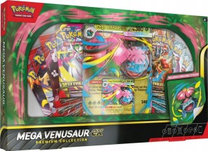 POKÉMON TCG: MEGA VENUSAUR EX - PREMIUM COLLECTION oryginalne karty pokemon
