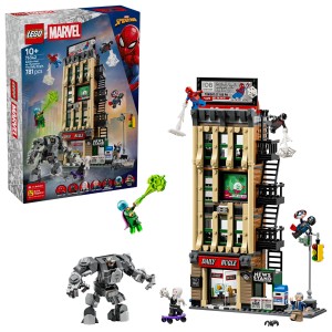 KLOCKI LEGO SUPER HEROES 76342 Spider-Man kontra Mysterio: Daily Bugle