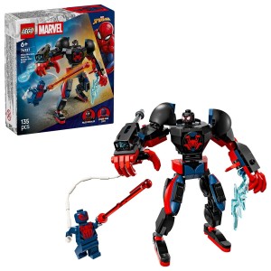 KLOCKI LEGO SUPER HEROES 76337 MILES MORALES KONTRA SPIDER-MAN 2099