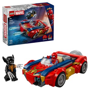LEGO Super Heroes 76336 Spider-Man i samochód kontra zatruty Wolverine