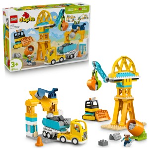 KLOCKI LEGO DUPLO 10476 PLAC BUDOWY Z POJAZDAMI 3 W 1
