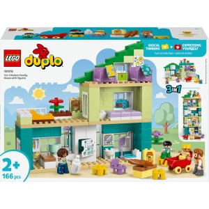 KLOCKI LEGO Duplo 10470 Nowoczesny dom rodzinny 3 w 1 z figurkami