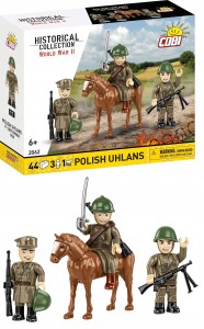 KLOCKI COBI 2062 Polscy Ułani 1 Września 1939 Polscy Żołnierze Polska armia