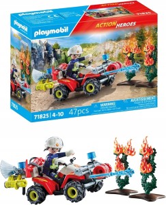 Klocki Playmobil 71825 Quad straży pożarnej w akcji