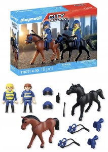 Klocki Playmobil 71877 Policja konna policja