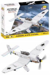 KLOCKI COBI 5768 Bombowiec Junkers Ju 87G-2 Stuka Niemiecki samolot