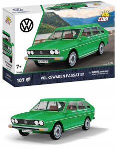 KLOCKI COBI 24644 Auto Volkswagen Passat B1 Sedan Saloon ACTION TOWN 107el.