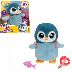 Pluszak Pingwin, chodzący i grający, interkatywny pingwinek Moose Toys 5+