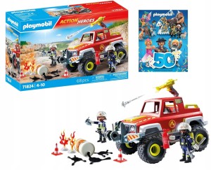 Klocki Playmobil 71824 Wóz strażacki Straż pożarna + gratis katalog playmobil!!!!!!!!!!!!!!