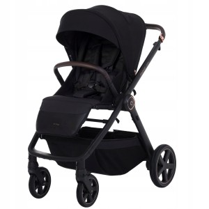 Wózek dziecięcy spacerowy spacerówka | ONLY WAY 510 stylish black ESPIRO
