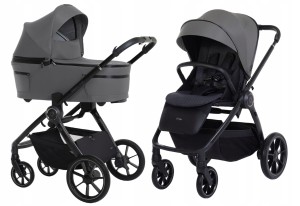 Espiro Yoga Gray Zen Voice of Nature wózek głęboko-spacerowy 2w1