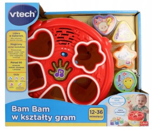 VTECH BAM BAM BĘBENEK SORTER