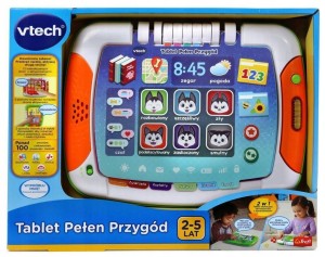 VTECH TABLET PEŁEN PRZYGÓD 61458