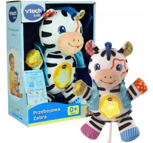 VTECH BABY PRZEBOJOWA ZEBRA INTERAKTYWNA 61238 PL