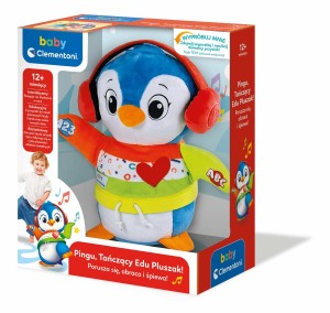 PINGU, TANCZACY EDUPLUSZAK 50717 BABY CLEMENTONI