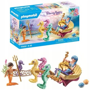 PLAYMOBIL PRINCESS MAGIC 71500 PODWODNI MIESZKAŃCY MORZA z zaprzęgiem