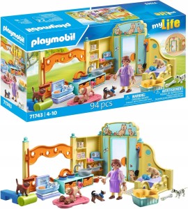 Klocki Playmobil 71743 Dom dla szczeniaków 71743