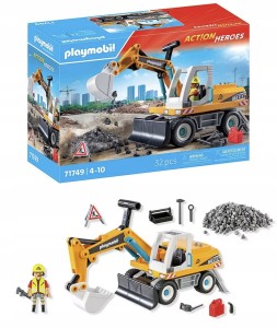 Klocki Playmobil 71749 Duża koparka