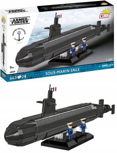 KLOCKI COBI 4859 Sous-Marin Nucleaire Snle 4W1 okręt podwodny