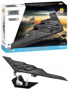 KLOCKI COBI 5916 Bombowiec Northrop Grumman B-2 SPIRIT ARMED FORCES 1109 el