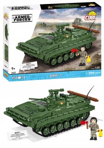 KLOCKI COBI 2631 BWP-1 (DDR/RUS) 2 w 1 wóz bojowy