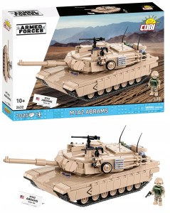 KLOCKI COBI 2632 M1A2 Abrams amerykański czołg