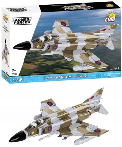 Klocki COBI 5908 samolot F-4F Phantom II (RAF) myśliwiec przechwytujący UK