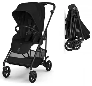 Cybex Melio Carbon - Wózek Spacerowy Magic Black 2026 Lekki