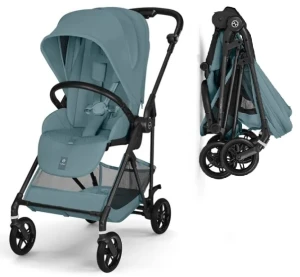 Cybex Melio Carbon - Wózek Spacerowy Stormy Blue 2026 Lekki