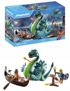 Klocki Playmobil 71830 Wiking z morskim potworem