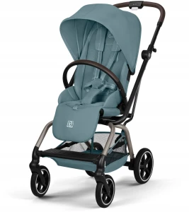 CYBEX EEZY S TWIST+ 2 WÓZEK SPACEROWY STORMY BLUE 2026 (stelaż Taupe Frame)