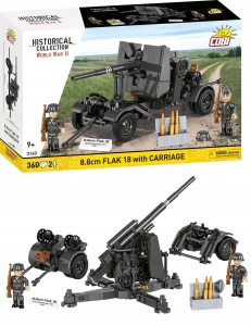 KLOCKI COBI 3140 Działo przeciwlotnicze 8.8Cm Flak With Carriage 360 el.