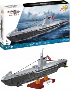 KLOCKI COBI 4852 Łódź podwodna Submarine VIIb U-Boat U-52