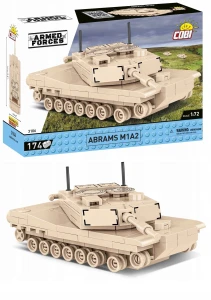 KLOCKI COBI 3106 Czołg Abrams M1A2 Armed Forces 174 El. nowa skala 1:72