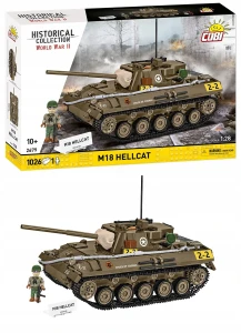 Klocki COBI 2679 M18 Hellcat niszczyciel czołgów „Crock of Cognac”